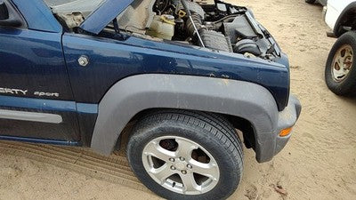 2002-2004 Jeep Liberty Passenger Right Front Fender Oem Blue Pb7 55177100Ad
