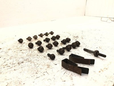 90 F150 Mounting Bolt Set For Intake And Exhaust With Heat Shield Hardware 4.9L