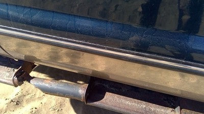 1999 00 F250 Super Duty Passenger Right Front Moulding From Door Oem Trim Strip