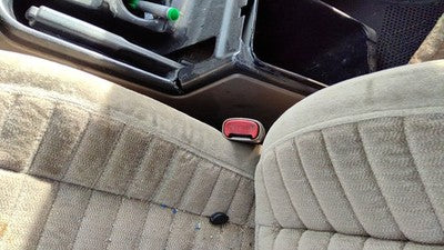 1994 Jeep Grand Cherokee Driver Left Front Seat Belt Buckle Receiver Oem Gray
