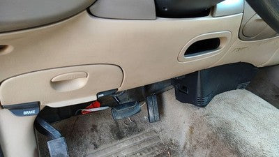 1997-2004 Ford F150 Lower Dash Under Column Knee Bolster Trim Panel Oem Tan Mx