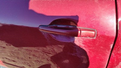 2003-2006 Mitsubishi Outlander Driver Left Rear Outside Door Handle Oem Back Red