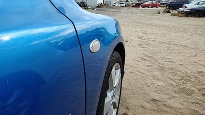 2004-2009 Mazda 3 Passenger Right Front Fender Oem 27B Winning Blue Bp4k52111d