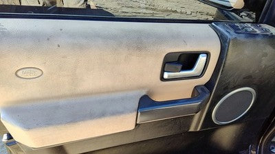 05-09 Rover Lr3 Driver Left Front Inside Door Trim Panel With Master Switch Tan