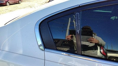 07-12 Nissan Altima Passenger Right Rear Vent Window Back Door Glass With Frame