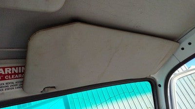 1996 Isuzu Npr Passenger Right Sun Visor Oem Gray