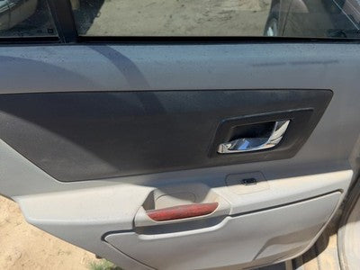 04-06 Cadillac Srx Driver Left Rear Door Trim Panel With Switches Back Gray 132