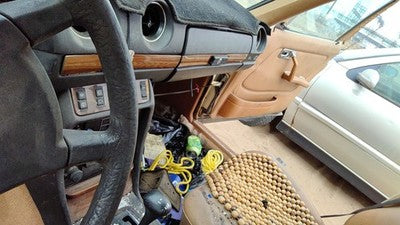 1980 Mercedes 300Td Steering Wheel Oem Brown