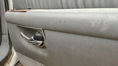 1997-2005 Park Ave Passenger Right Rear Door Trim Panel With Switches Back Gray