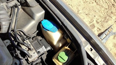 2000-2004 Audi A6 Windshield Washer Fluid Reservoir With Pump Oem Wiper Tank