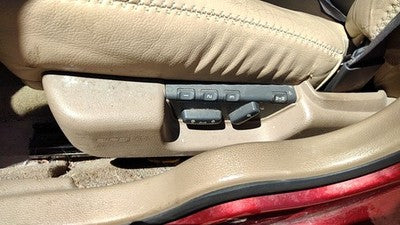 2001 Volvo V70 Xc Driver Left Side Power Seat Switch With Trim Panel Beige B951