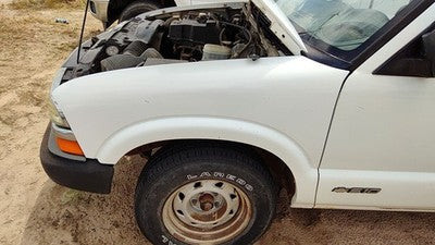 1994-2004 S10 Pickup Driver Left Front Fender Oem White 50U 12377871