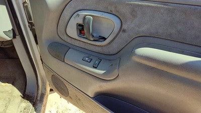 95 Chevy Silverado 1500 Passenger Right Front Door Trim Panel With Switches Gray