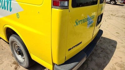 2002 Express Van 2500 Driver Left Rear Moulding On Quarter Panel Oem Yellow