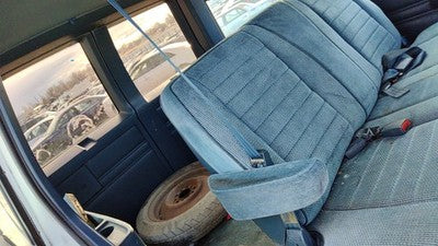1993 Gmc Safari Passenger Right Rear Seat Belt Retractor Oem Shoulder Blue