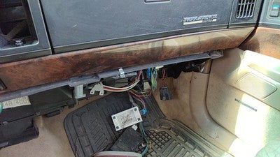 1991-1993 Buick Park Ave Ultra Passenger Woodgrain Trim Bezel Dash Om 25629620