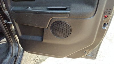 07-12 Canyon Passenger Right Rear Door Trim Panel With Switches Back Ebony 19J