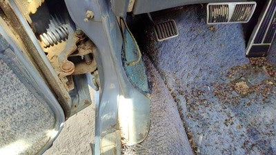 1984 Deville Sedan Driver Left Lower Kick Trim Panel Oem Blue