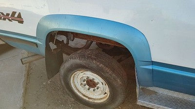1993 Gmc Sierra 2500 Passenger Right Rear Wheel Flare Moulding Oem Back