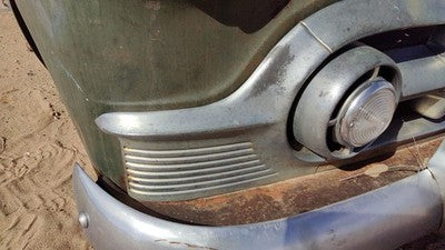 1953 Chevy Bel Air 150 Sedan Passenger Right Front Grille Section Chrome Oem