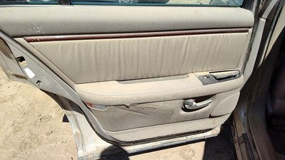 1997-03 Park Ave Ultra Driver Left Rear Inside Door Trim Panel Only Back Tan 562