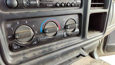99-02 Sierra 2500 Hd Temperature Control Module In Dash Heater Ac Head Unit Oem