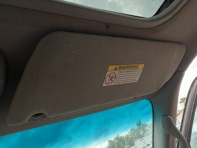 2000-2002 Ford Expedition Passenger Right Sun Visor Oem Gray 12 Yl1Z7804104Aac