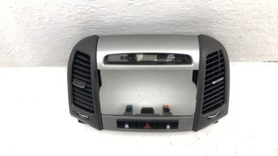 2010-2012 Hyundai Santa Fe Trim Bezel Around Radio Surround Dash Panel Gray Ras