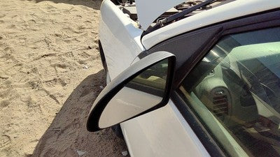 04-08 New Style Malibu Driver Left Power Side Mirror Door Mounted White 40U