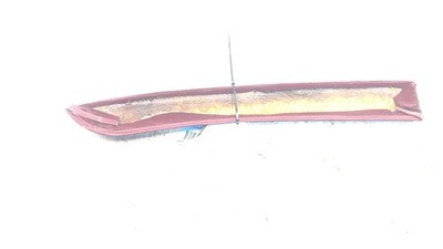 93 Cadillac Fleetwood Passenger Right Front Moulding From Door Trim Strip Maroon