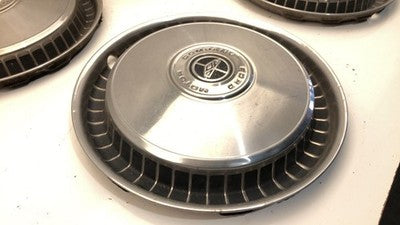 71-77 1971-1977 Ltd Torino Galaxie Set Of 4 Hub Cab Wheel Covers Oem 15 Factory