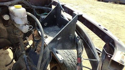 03-05 Ram 2500 Complete Battery Box Mount Tray With Hold Down Oem 5.9L Cummins