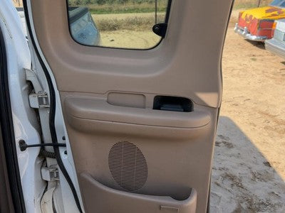 1999-2003 Ford F150 Driver Left Rear Door Trim Panel With Switches Back Tan Ex