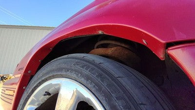 1993 Grand Prix Driver Left Front Wheel Flare Moulding Oem Fender Red