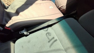 2011-2016 Ford F250 Middle Center Front Seat Belt Retractor Oem Shoulder Gray 3S