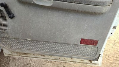 99-01 F250 Super Duty Passenger Right Front Door Trim Panel With Switches Gray