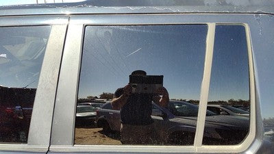 05-09 Land Rover Lr3 Driver Left Rear Side Window Door Glass Oem Back Cvb500310