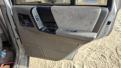 1994 Grand Cherokee Passenger Right Rear Door Trim Panel With Switches Back Gray