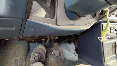 85-91 Olds Cutlass Calais Lower Dash Under Column Knee Bolster Trim Panel Blue