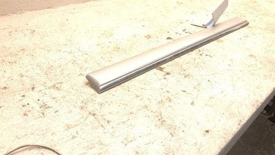 1997-2003 Audi A8 Passenger Right Rear Moulding From Door Back Trim Strip Silver