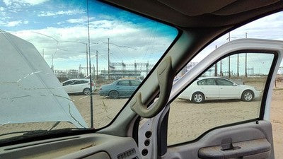 00 F250 Super Duty Passenger Right A Pillar Trim Windshield Post Panel Oem Gray