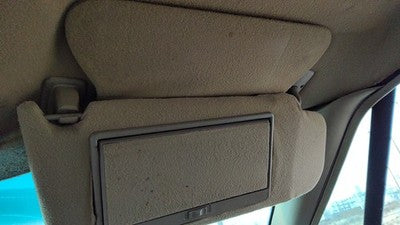 1992 Buick Park Ave Ultra Passenger Right Sun Visor Oem Tan