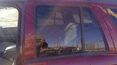 2002-2009 Chevy Trail Blazer Driver Left Rear Side Window Door Glass Oem Back