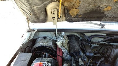 1993 94 Ford Explorer Passenger Right Hood Hinge Assembly Oem White F87z16796ba