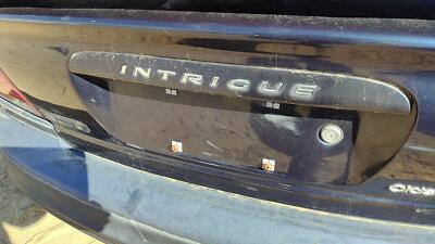 00 Oldsmobile Intrigue License Plate Trim Surround Panel Oem Tail Trunk Blue 28u