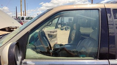 1998-02 Lincoln Navigator Driver Left Front Side Window Door Glass Oem