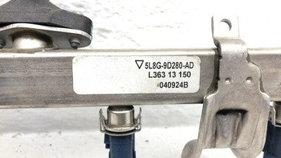 2005-2008 Mazda Tribute Complete Fuel Rail With Injectors Set Loaded Oem 2.3L