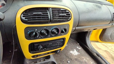 2000-2005 Dodge Neon Trim Bezel Around Radio Surround Dash Panel Oem Yellow
