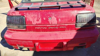 1988-1996 Grand Prix Rear Tail Panel Oem Trim Moulding Strip Red 2 Door 10102989