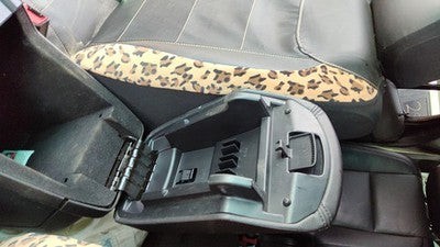 2011-2015 Ford Explorer Center Console Lid Only Oem Arm Rest Fold Down Black Cw